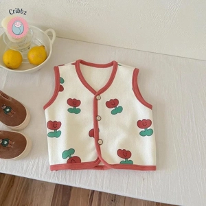 Cute Cartoon Fleece Toddler Winter Vest