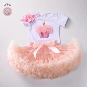 Baby Girls Tutu Outfit with Headband