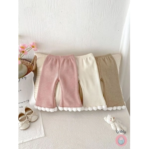 Winter Baby Thick Wide Leg Pants