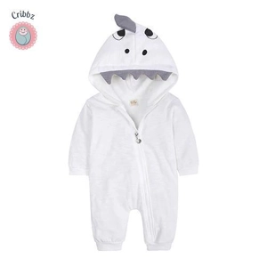 Newborn Bear Hoodie Jumpsuit Outfit