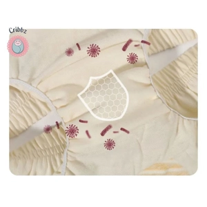 Cribbz Baby Girls Cotton Briefs Set