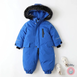 Childrens Waterproof Winter Ski Suit