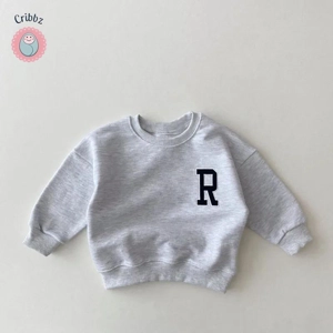 Toddler Letter Print Hoodies for Boys and Girls