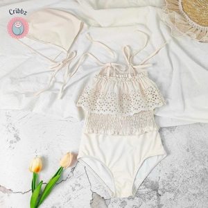 MILANCEL Girls Summer One-Piece Swimsuit