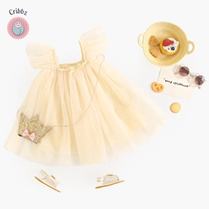 Summer Princess Sleeveless Baby Dress