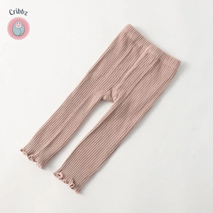 Knitted Candy Color Toddler Leggings