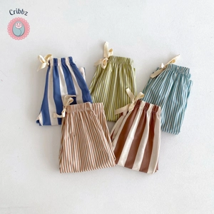 Summer Striped Harem Pants for Babies