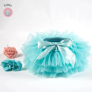 Baby Girls Tulle Tutu Skirt and Headband Set