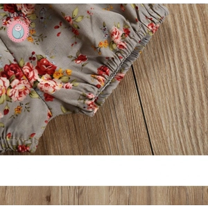 Summer Infant Girl Ruffle Romper Set