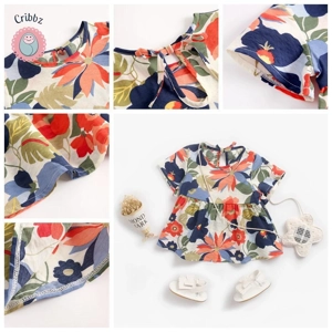 Summer Cotton Dress for Baby Girls