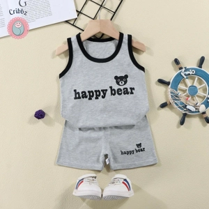 Cribbz Summer Kids Cotton Clothing Set