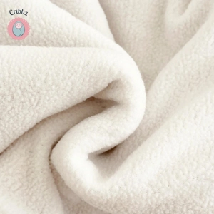 Baby Lamb Wool Zippered Winter Coat