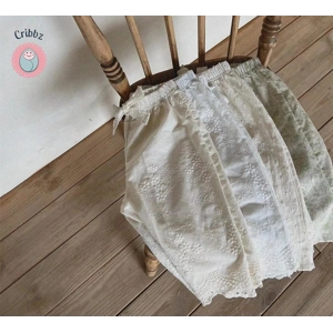 New Spring Flower Lace Baby Pants