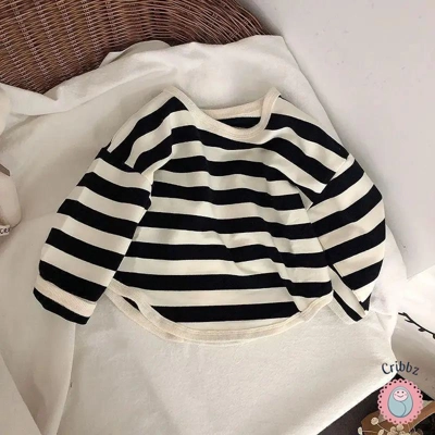 Striped Toddler Long Sleeves T-Shirt title=