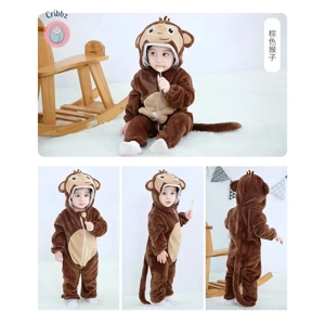 Baby Stitch Hooded Jumpsuit Pajamas