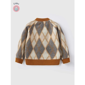 Cute Cartoon Knitting Coat for Infants