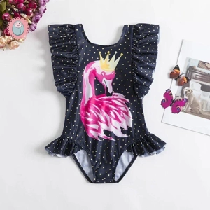 Unicorn One-Piece Swimsuit for Toddlers