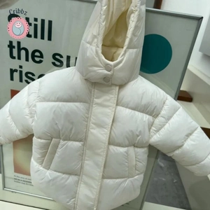 Kids Winter Parka with Fur Hood