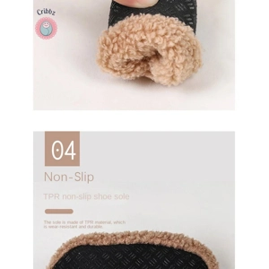 Cozy Plush Anti-Slip Baby Slippers