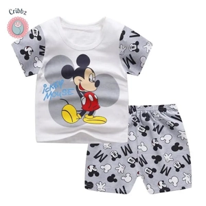 Mickey Mouse Baby Clothes Set