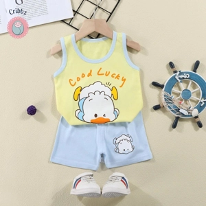 Cribbz Summer Kids Cotton Clothing Set