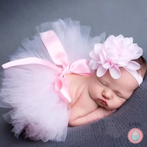 Newborn Baby Girls Tutu Skirt Set