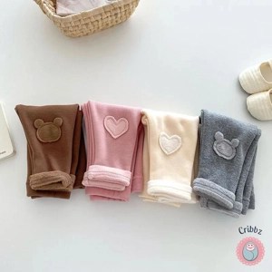 Cozy Thicker Fleece Leggings for Children