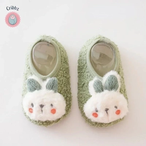 Cozy Plush Anti-Slip Baby Slippers