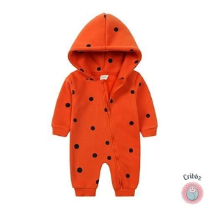 Newborn Bear Hoodie Jumpsuit Outfit