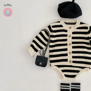 Spring & Autumn Baby Sweater and Pants Set