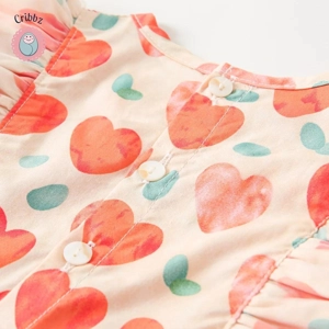 Adorable Cotton Dress for Little Girls