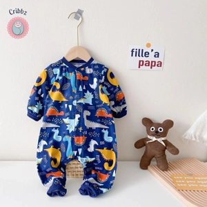 Cute Cartoon Animal Baby Jumpsuit