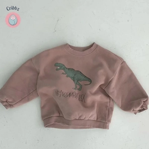 Cool Dinosaur Fleece Hoodie for Kids
