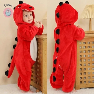 Baby Stitch Hooded Jumpsuit Pajamas
