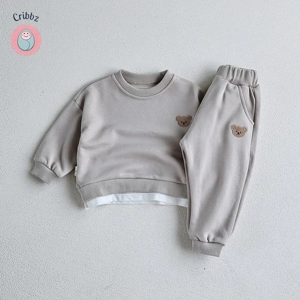 Soft Bear Toddler Hoodie Pants Set