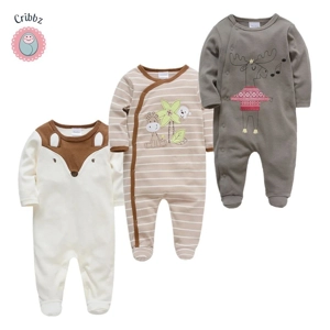 Soft Cotton Baby Sleepers and Rompers