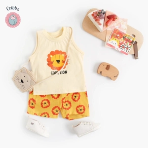 Cute Animal Summer Clothing Set for Toddlers