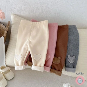 Cozy Thicker Fleece Leggings for Children