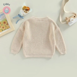 Baby Knit Sweater Long Sleeve Pullover