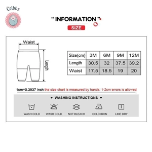 5-Pack Cartoon Cotton Baby Trousers