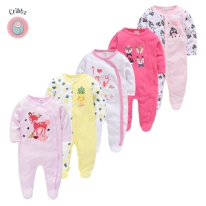 Soft Cotton Baby Sleepers and Rompers