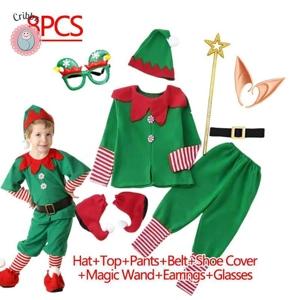 Christmas Santa Claus Costume for Kids
