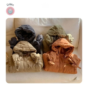 Thick Warm Kids Hoodie Parka Coat