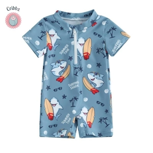 Cute Toddler Boys Summer Swimwear Monokini