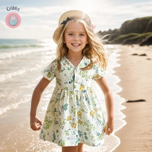 Summer Cotton Dress for Baby Girls