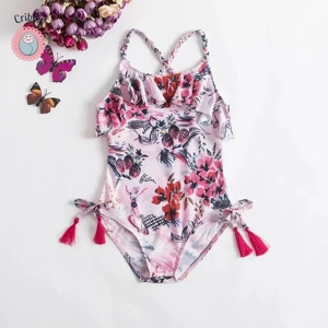 Unicorn One-Piece Swimsuit for Toddlers