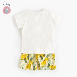 Cotton Short Sleeve Baby Clothing Set