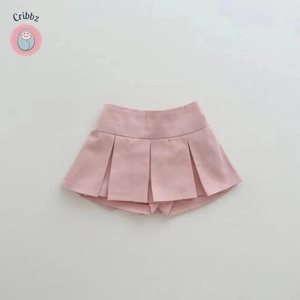 Fashionable Baby Girl Pleated Summer Skirt