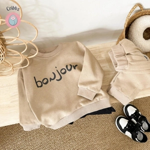 Baby Boy Casual Hoodie and Pant Set