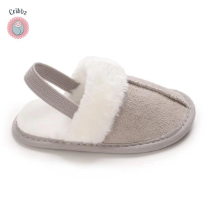 Cute Fluffy Baby Slippers for Toddlers